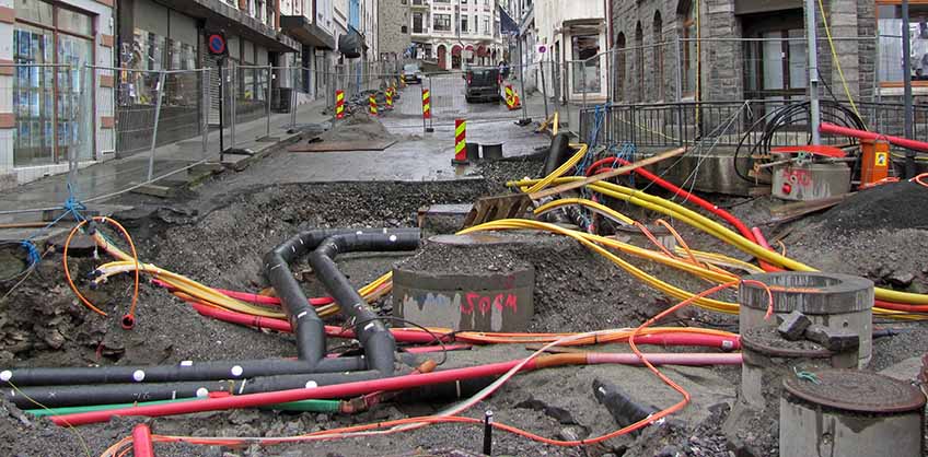 underground power lines